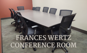 photo of conference table and chairs